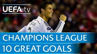 10 great goals from the 2014\/15 UEFA Champions League