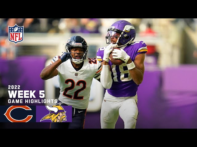 Minnesota Vikings vs. Chicago Bears  2022 Week 18 Game Highlights 