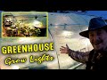 Greenhouse &quot;String Style&quot; Grow Lights To Supplement Low Light Winter Conditions