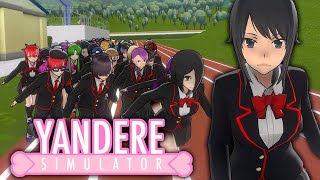 ELIMINATING OSANA WHILE THE WHOLE SCHOOL HUNTS ME DOWN IS HILARIOUSLY SCARY | Yandere Simulator