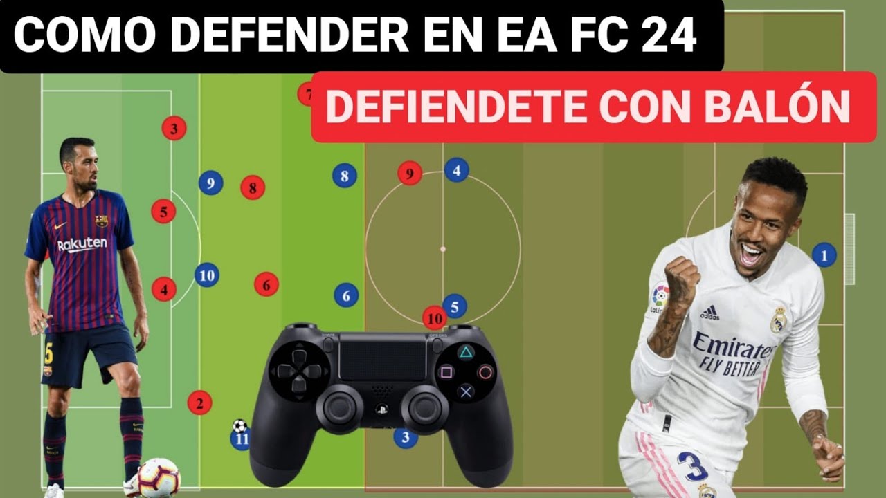 ⚽Como DEFENDER en EA FC 24 🔥DEFIÉNDETE con el BALÓN🔥 - YouTube