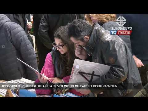 APPASSIONATI E CURIOSI AFFOLLANO LA 23ESIMA MOSTRA MERCATO DEL DISCO | 23/11/2025