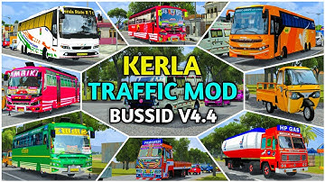 🚍How to add Kerala Traffic Mod in Bus Simulator Indonesia | Bussid v4.4 Latest Traffic Mod Released!