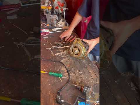 Washing Machine Wash Motor Open Highlights Motor Repair Machine Electricial Electical 