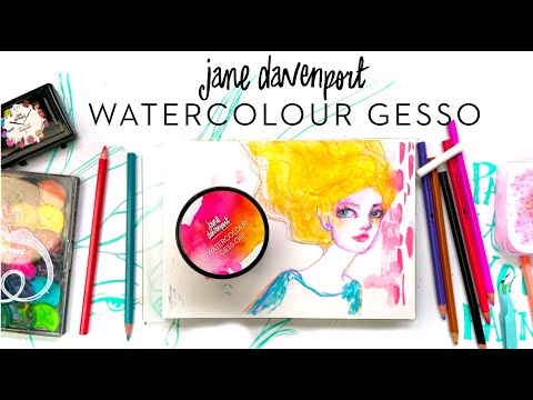 Watercolour Gessoh by