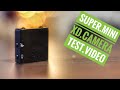 Xd mini camera  infrared night vision motion detection dv dvr security camera test  unboxing