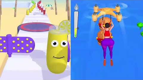 Twerk Race vs Juice Run 💃🍹 Funny Running Challenge! | Epic Gameplay