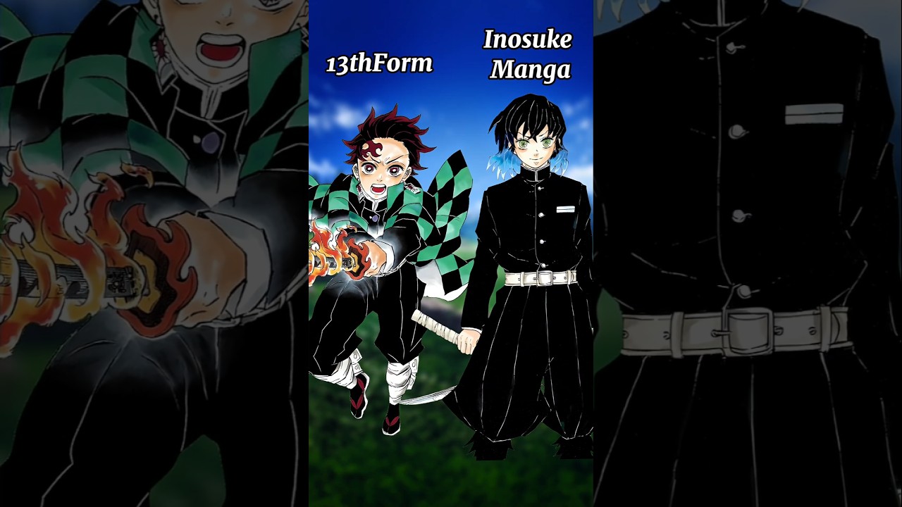 Tanjiro 13th Form Vs Inosuke