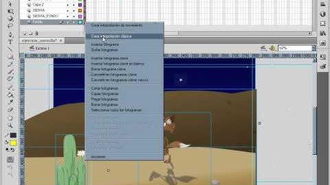 Tutorial Flash CS4 - Interpolacion de movimiento