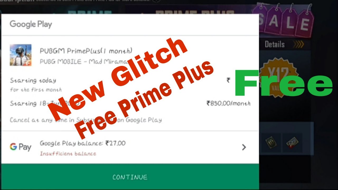 PUBG PRIME PLUS SUBSCRIPTION GLITCH ।। HOW TO GET FREE UC IN PUBG ...
