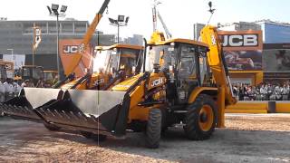 JCB Construction Machines Dance