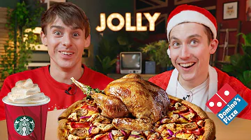 We tried EVERY Christmas Fast Food!!!