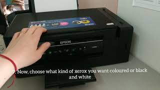 How to use Printer Epson series L3050?