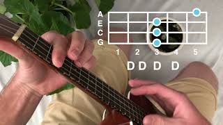 Video thumbnail of "billie eilish - billie bossa nova // ukulele tutorial"