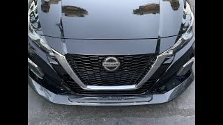 Splitter Install on a 2019 Nissan Altima