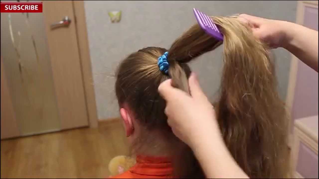 Hairstyle For A Holiday Or A Party Quick Hairstyles For School