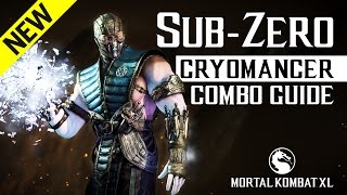 Mortal Kombat X: SUB-ZERO (Cryomancer) NEW Combo Guide screenshot 5