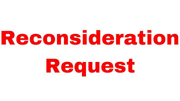 How and When to go for a Reconsideration Request | Application Refusal | Inadmissibility