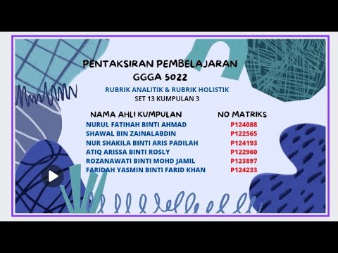 Video: Apakah itu rubrik analitik?