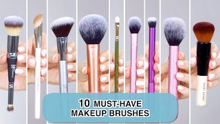 Top 10 MustHave Makeup Brushes
