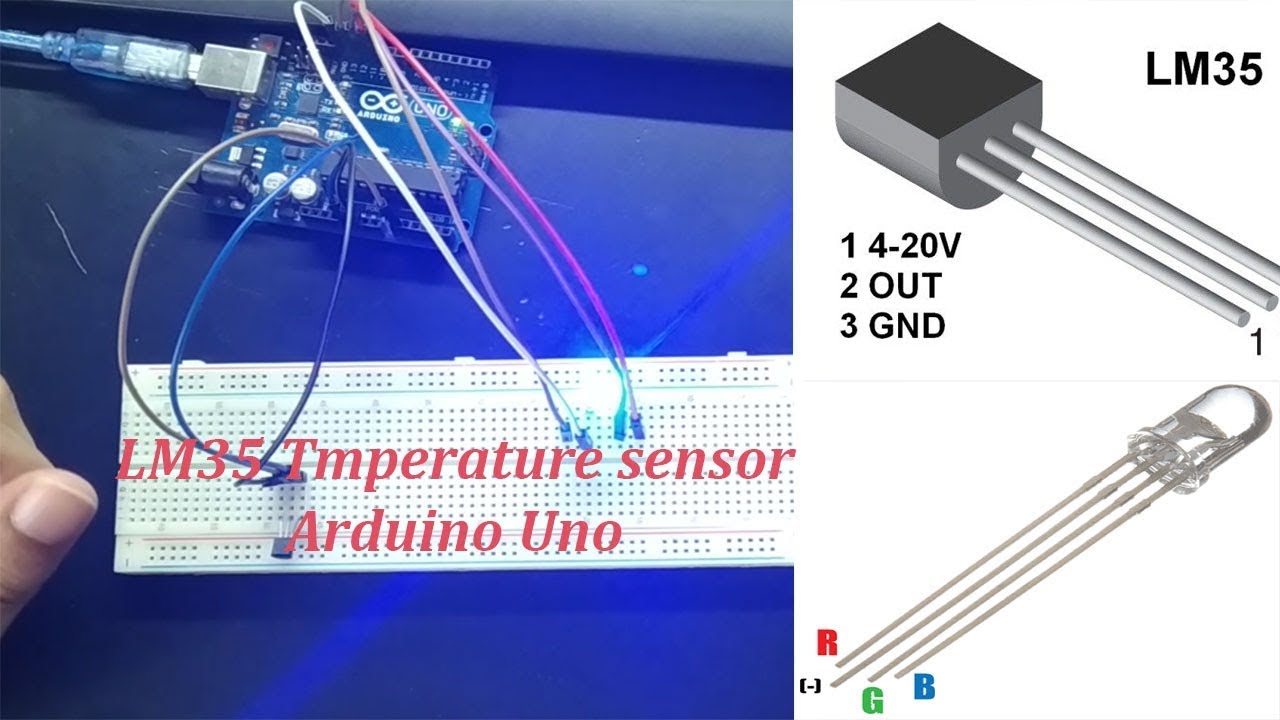 #EB-26 How to interface the LM35 analog temperature sensor | arduino ...