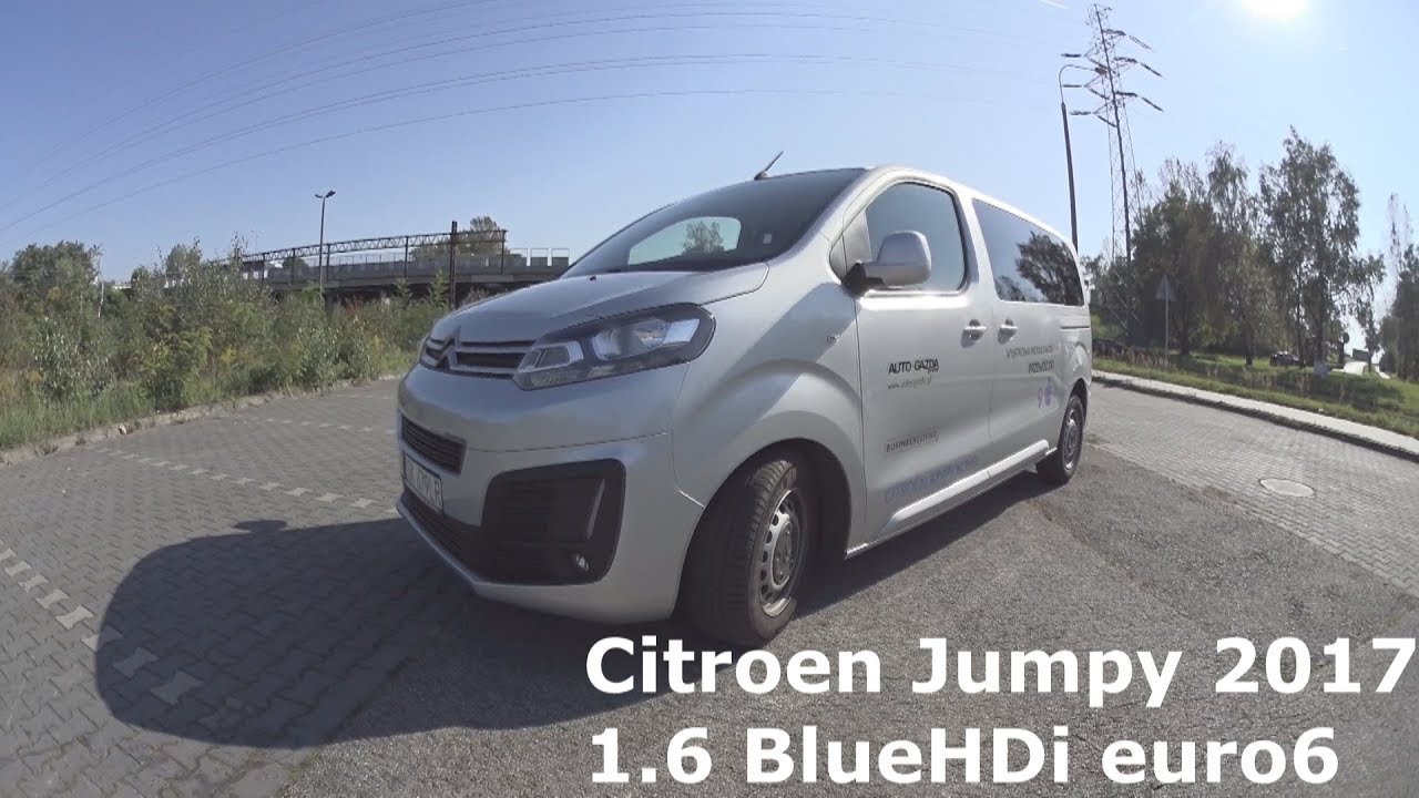 Citroen Jumpy 2017 1.6 Bluehdi E6 - Youtube