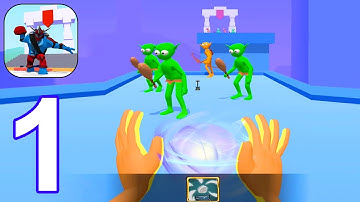 Magic Arms 3D - Gameplay Part 1 Levels 1-9 (Android, iOS)