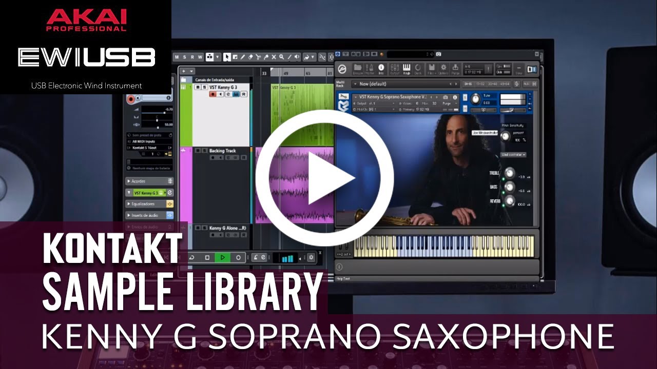 New VST Kenny G Soprano Saxophone V3 ewi usb ewi 4000s ewi 5000 yamaha wx YouTube
