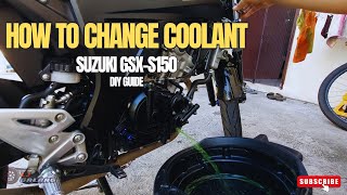 How to change coolant | Suzuki GSX 150