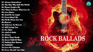 Slow Rock Ballads Of 80&#39;s, 90&#39;s | Scorpions, Bon Jovi, Nirvana, U2 | Slow rock love song nonstop📻