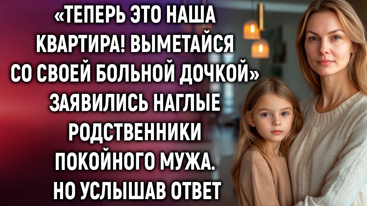 Outline Video «Теперь это наша квартира!» сказали наглые родственники покойного мужа. Но услышав ответ…