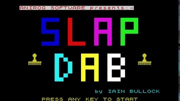 Slap Dab El Pintor - ZX Spectrum Sinclair - Retro Virtual Machine v2.0 BETA-1 r1 emulador
