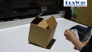 台灣龍德-即時包裝箱解決方案-紙箱成型機-型號: MS-25 