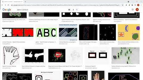 20 - OpenCV Kontur Belirleme