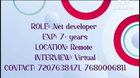 " Join Our Team: Seeking Talented .Net Developer for Immediate Hire"