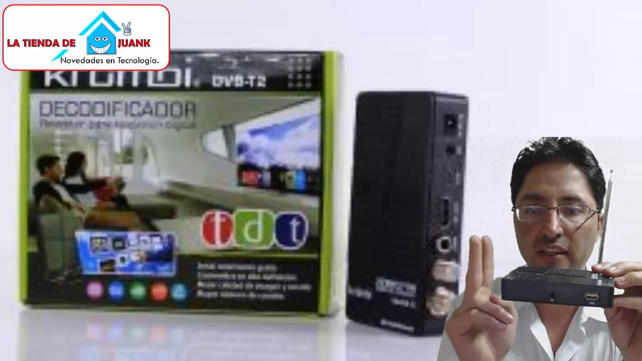 Que es un decodificador de TV digital tdt2 y para que que sirve ? como