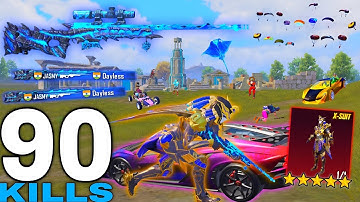 90 KILLS!!🔥 IN 3 MATCHES FASTEST GAMEPLAY w/ PHARAOH X-Suit😍SAMSUNG,A7,A8,J2,J3,J4,J5,J6,J7,XS,A3,A4