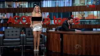 Ex-Fazenda, Andressa Urach Tira A Roupa No Agora é Tarde Ex-Fazenda, Andressa Urach Tira A Roupa No Agora é Tarde