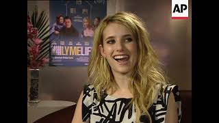 Emma Roberts chats about her new movie 'Lymelife'