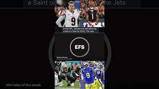 Idk if Burrow will ever leave the Bengals/ I also don’t see the Rams or Saints as realistic options