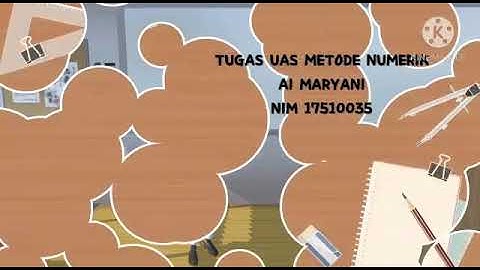 Metode Numerik-Metode Bagi Dua Dengan VBA excel