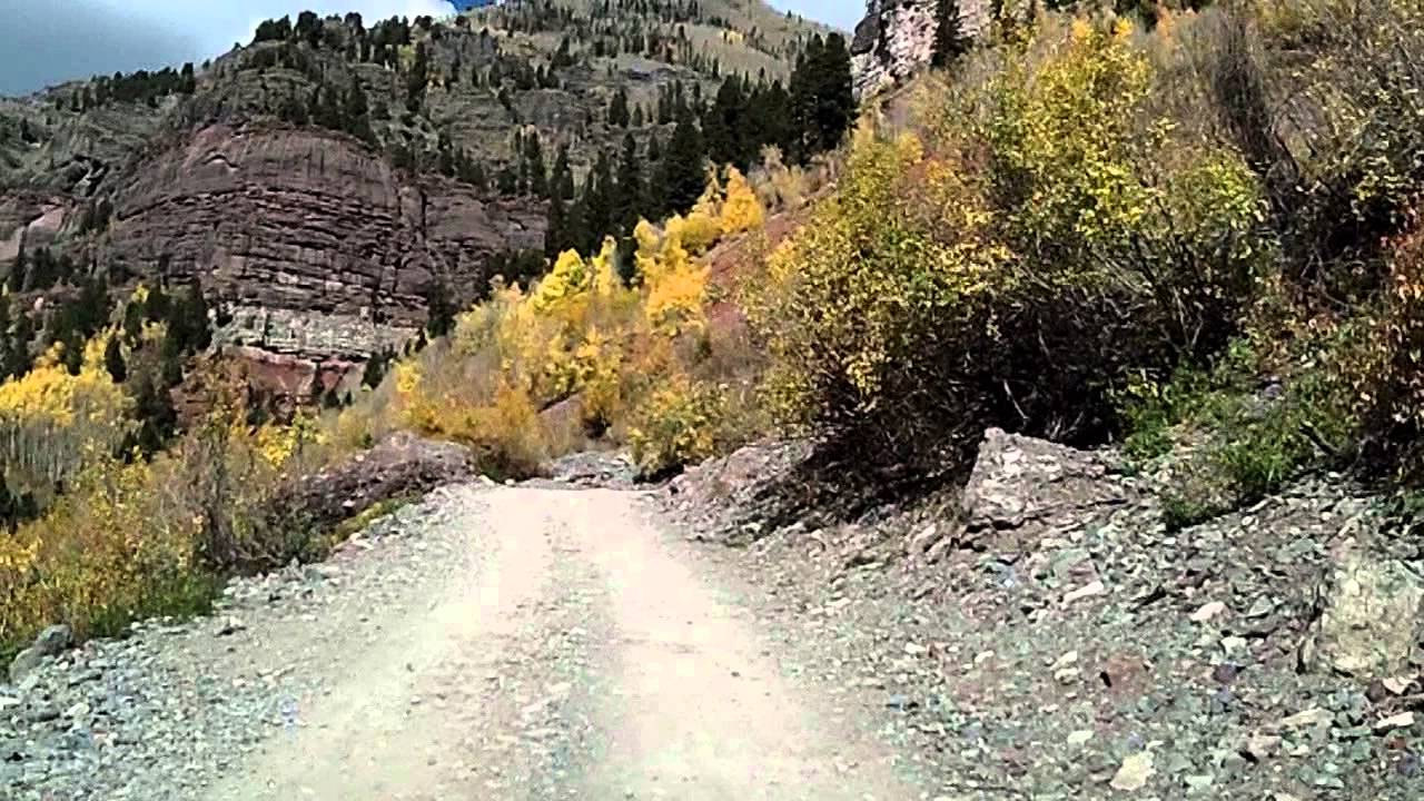 The Drive Up To Bridal Veil Falls Telluride Takemytrip Com