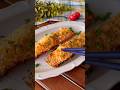 毎日でも食べたい!トースターで焼くだけ「鮭のサクサクパン粉焼き」簡単朝ご飯/おつまみレシピ #朝ご飯 #鮭 #鮭のパン粉焼き #サーモン