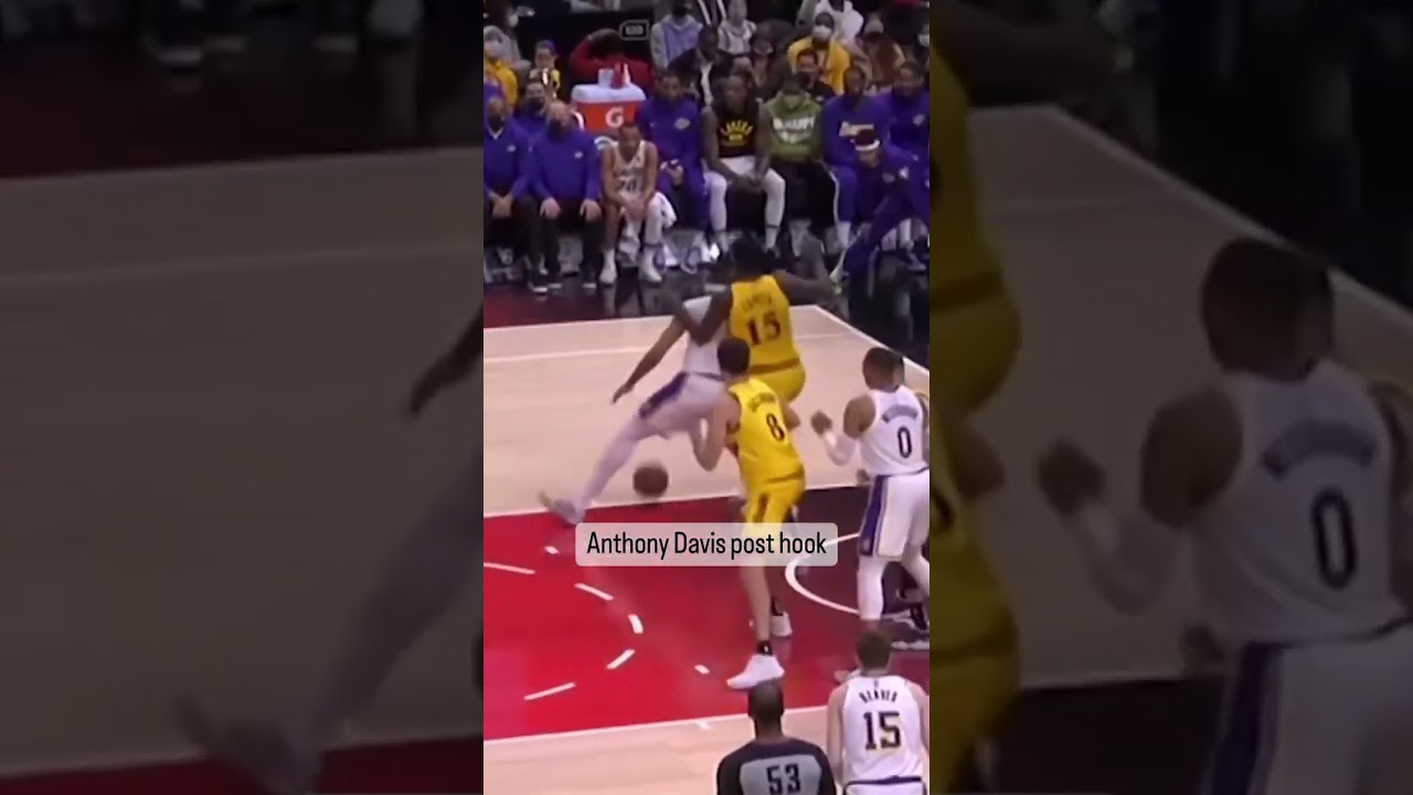 Basketball Move - Anthony Davis Post Hook 🏀 