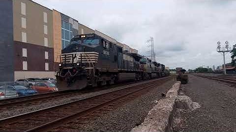 NS 212 passes bound Brook with friends on board!