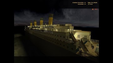 Counter-Strike CS 1.6 de_titanic gameplay vs expert bots part 2/3 Titanic