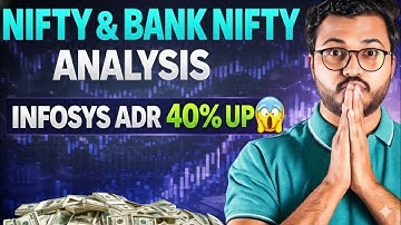 Nifty and Bank Nifty Analysis | Infosys ADR 40% up | Stocks to watch | Vibhor Varshney | IPO 