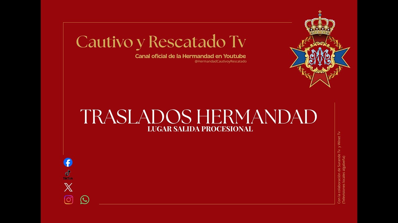 Traslado de nuestros Sagrados Titulares al Oratorio para la Estación de Penitencia, 23/02/2026