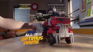 Transformers Prime Beast Hunters - Beast Hunter Optimus Prime And Beast Fire Predaking Commercial