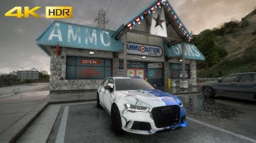 4K Next Gen Real Graphics with Ultra Ray Tracing & NB Visual Vegetation | GTA 5 Gameplay